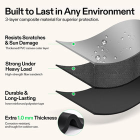 VIVOSUN folded flat for compact storage and space-saving benefit