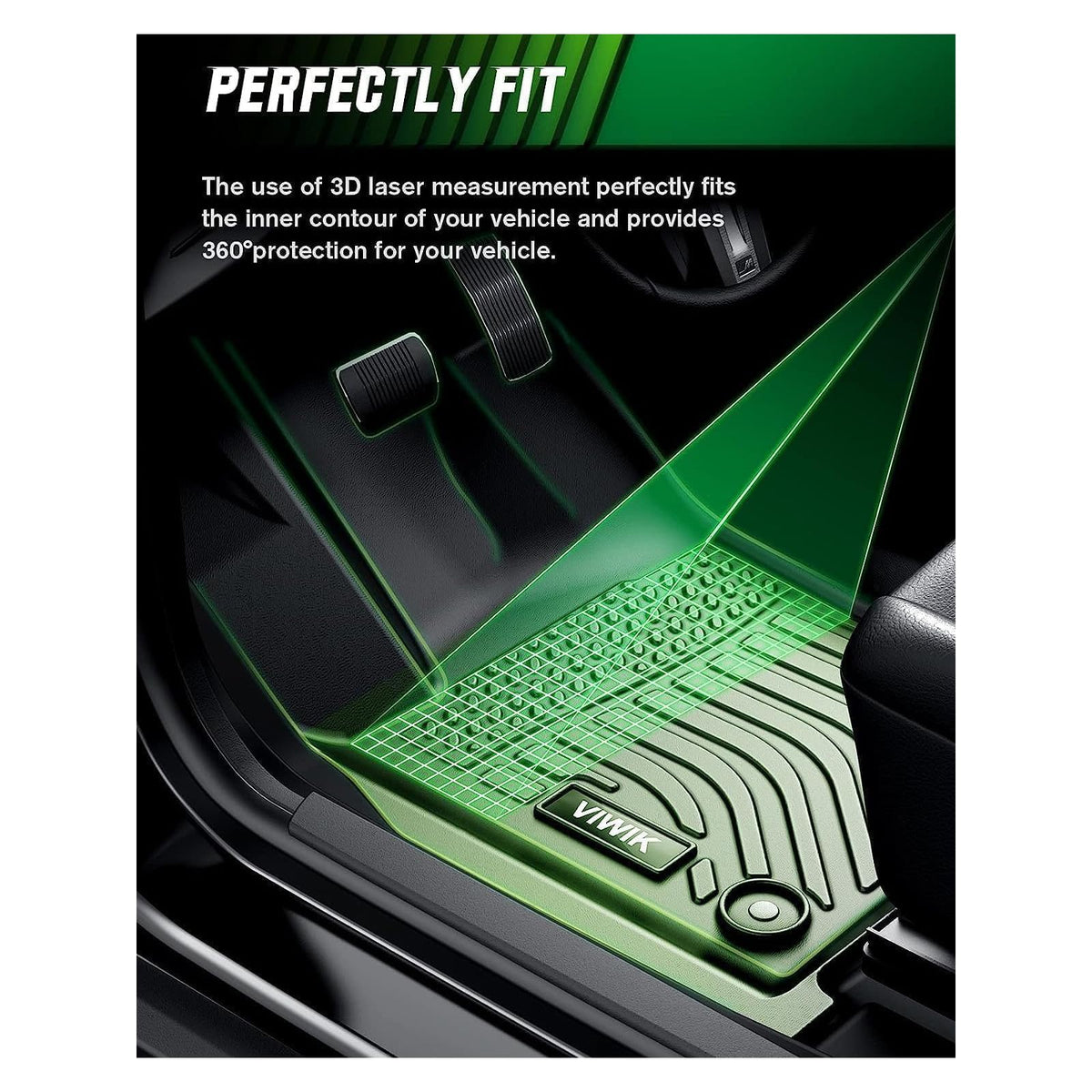 VIWIK rear seat coverage displaying back-row protection and spill containment