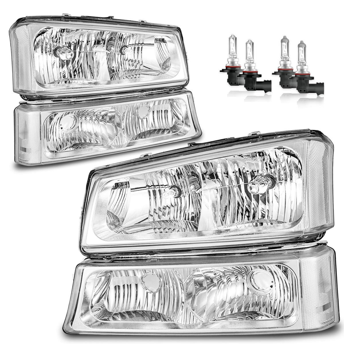 Vizotae front assembly on Silverado showing OEM fit and improved appearance