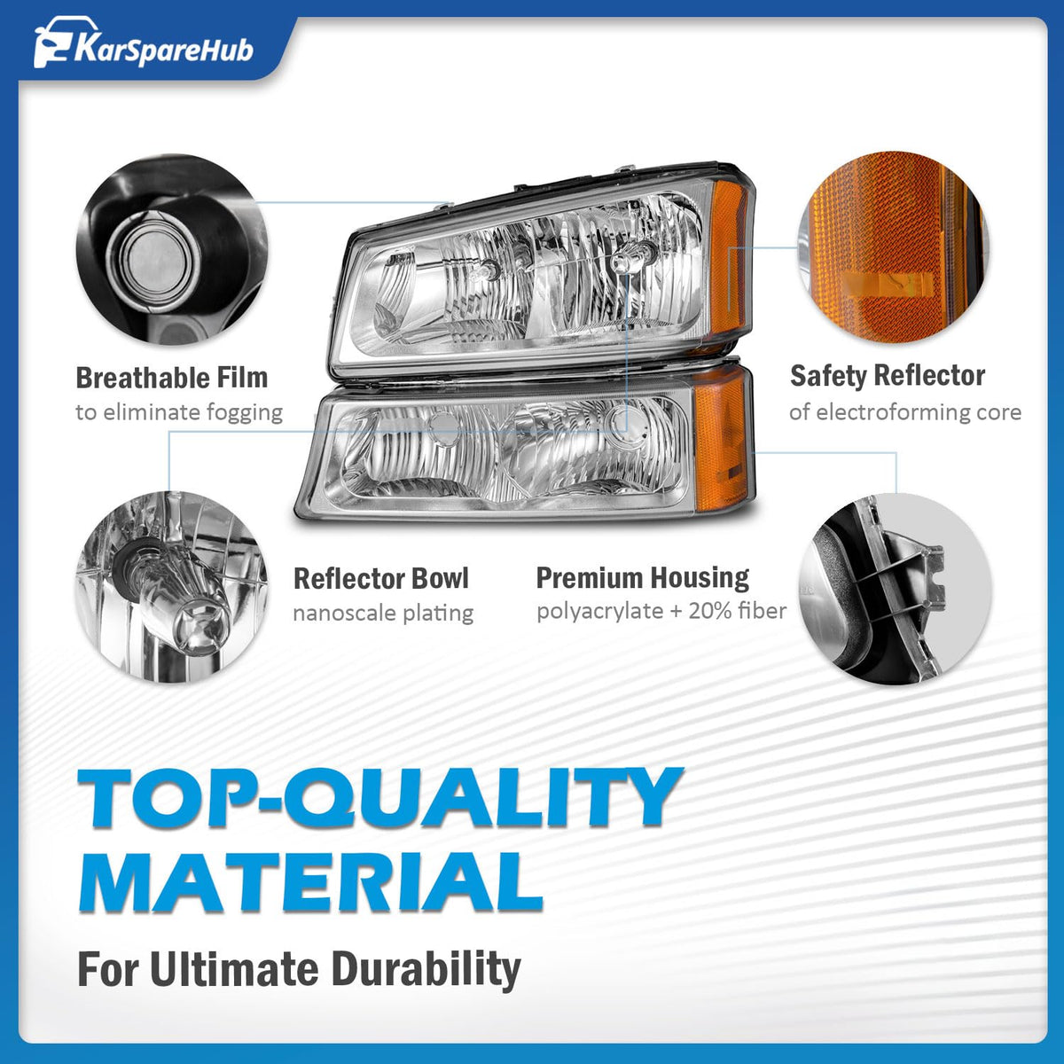 Vizotae installed on Silverado demonstrating improved night visibility