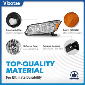 Vizotae next to ruler showing size and accurate replacement fit