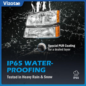 Vizotae seal detail showing PUR adhesive for reliable waterproofing