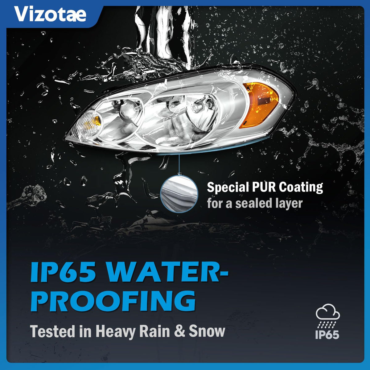 Vizotae mounting and connector detail for easy installation benefit