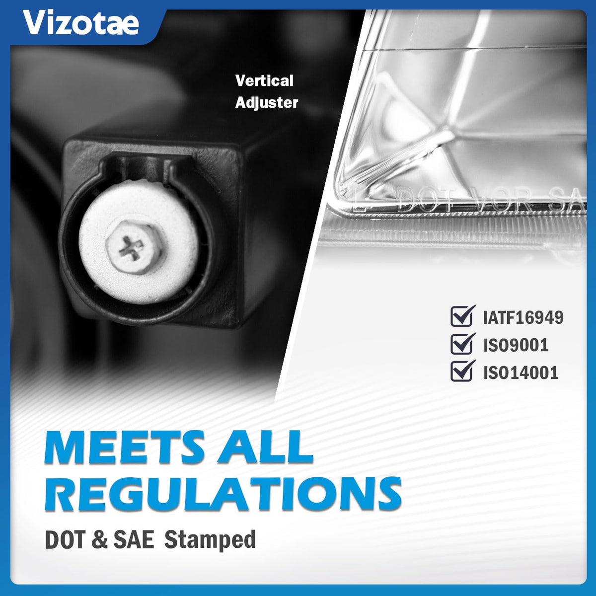 Vizotae side profile illustrating exact OEM-compatible contours