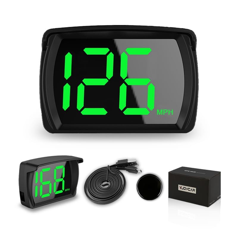 VJOYCAR close-up of G20 green display highlighting high-refresh clarity benefit