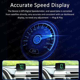 VJOYCAR dashboard-mounted G20 for size and scale reference to vehicle interior