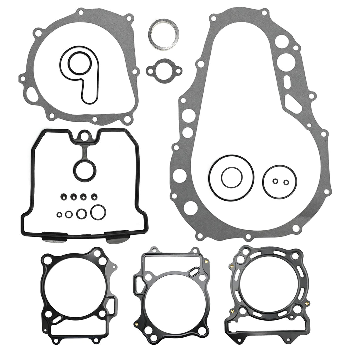 Vkinman close-up of metal gasket texture highlighting heat resistance benefit