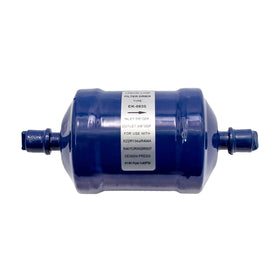 Vkinman front view of EK-083S drier showing compact durable body and protection benefit