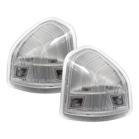 Vkinman front view of mirror turn signal pair showing fit and finish benefit