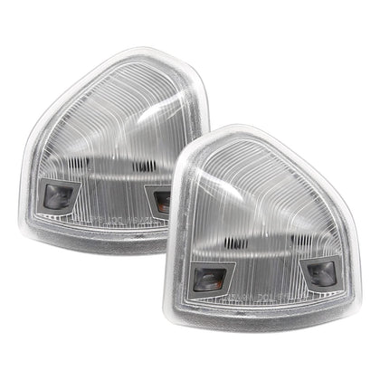 Vkinman front view of mirror turn signal pair showing fit and finish benefit
