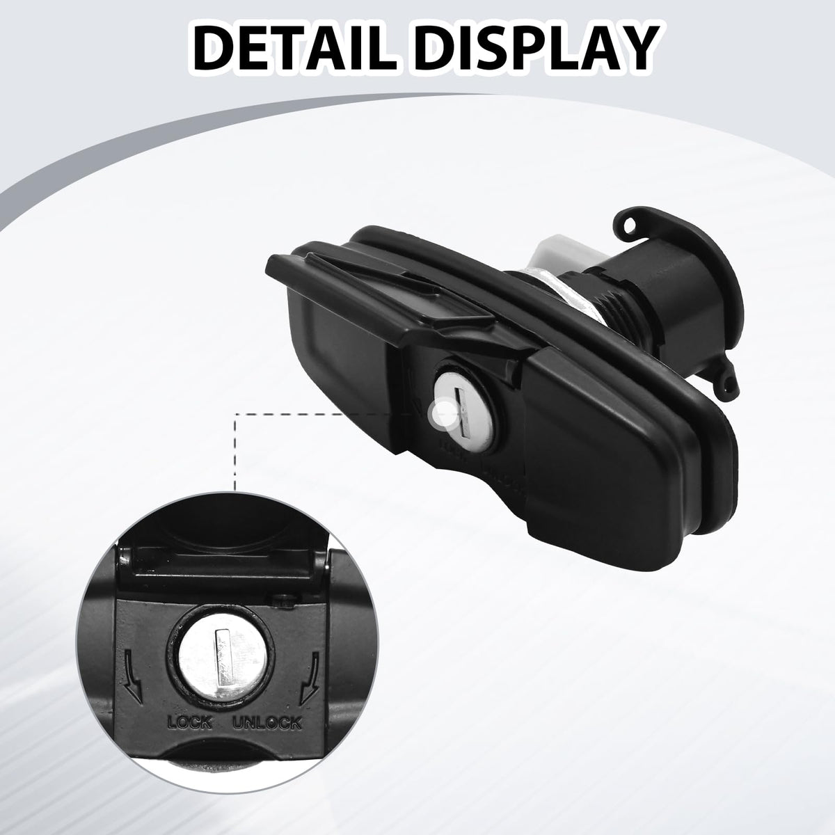 Vkinman handle lock and rotation mechanism view highlighting smooth turning action