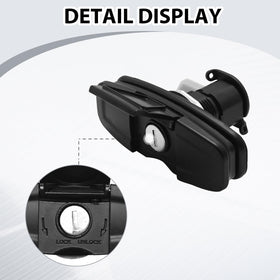Vkinman handle lock and rotation mechanism view highlighting smooth turning action