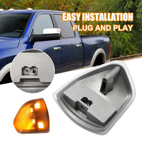 Vkinman installed on Dodge Ram while driving showing visibility benefit