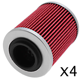 Vkinman oil filters in an ATV service bay enabling fast maintenance turnaround