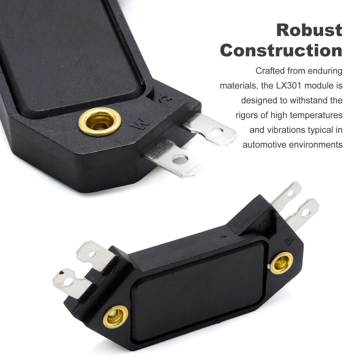 Vkinman LX301 side profile highlighting mounting holes for easy installation