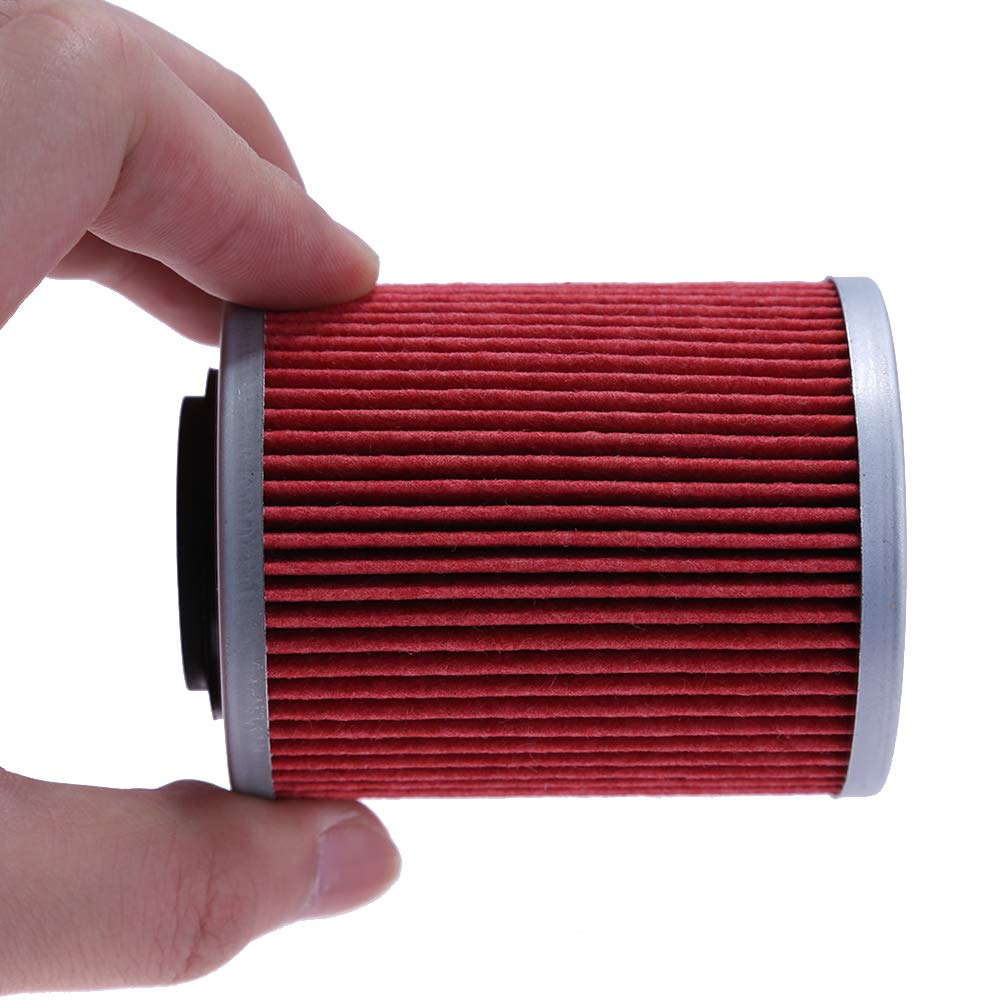 Vkinman filter beside ruler showing compact size for accurate fitment