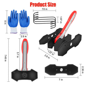 VkkArter tool compressing a car caliper showing faster pad replacement