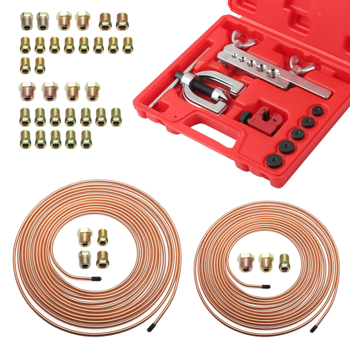 VKQTS kit front packaging showing components and organized storage benefit