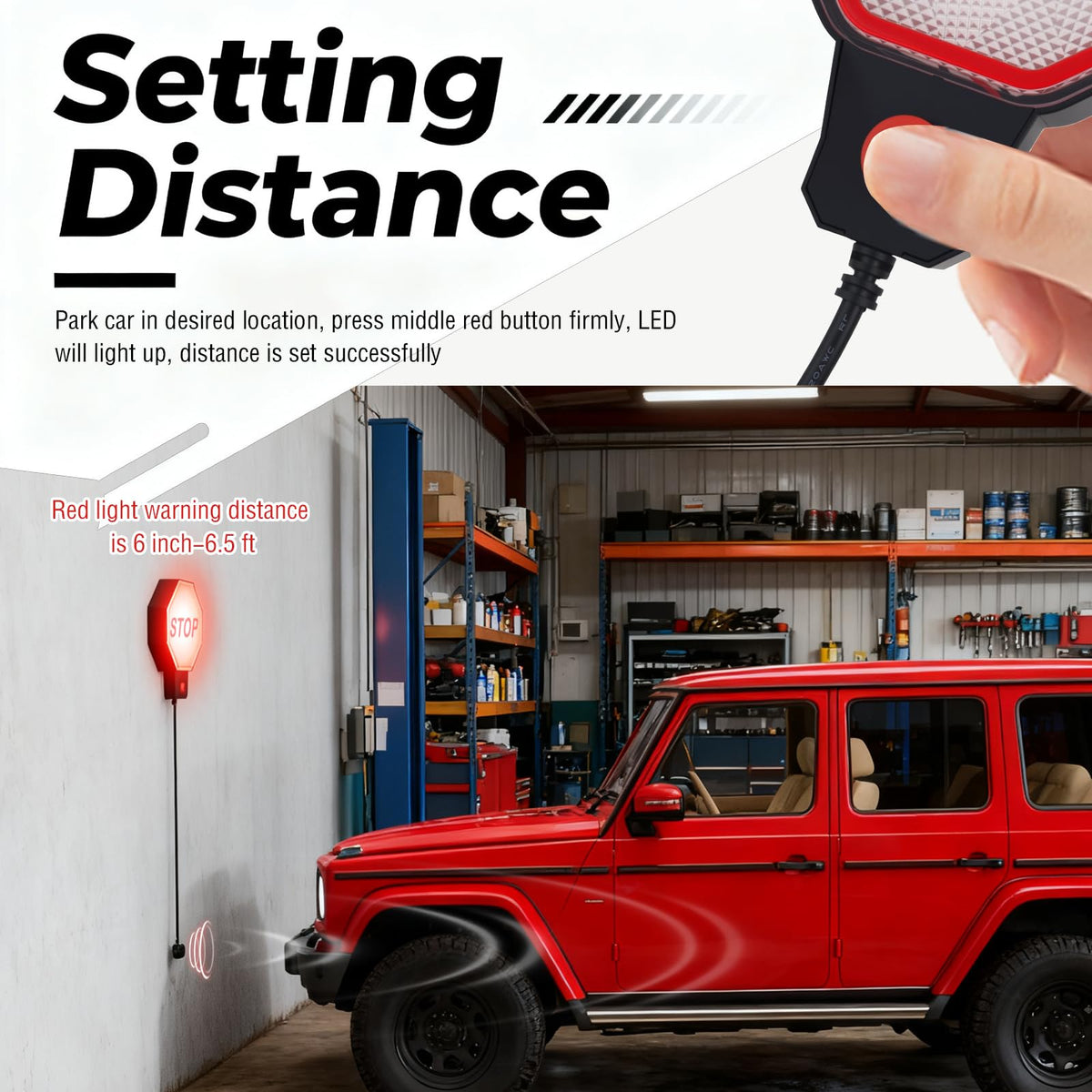 VKQTS mounting screws and adhesive strip for quick secure installation