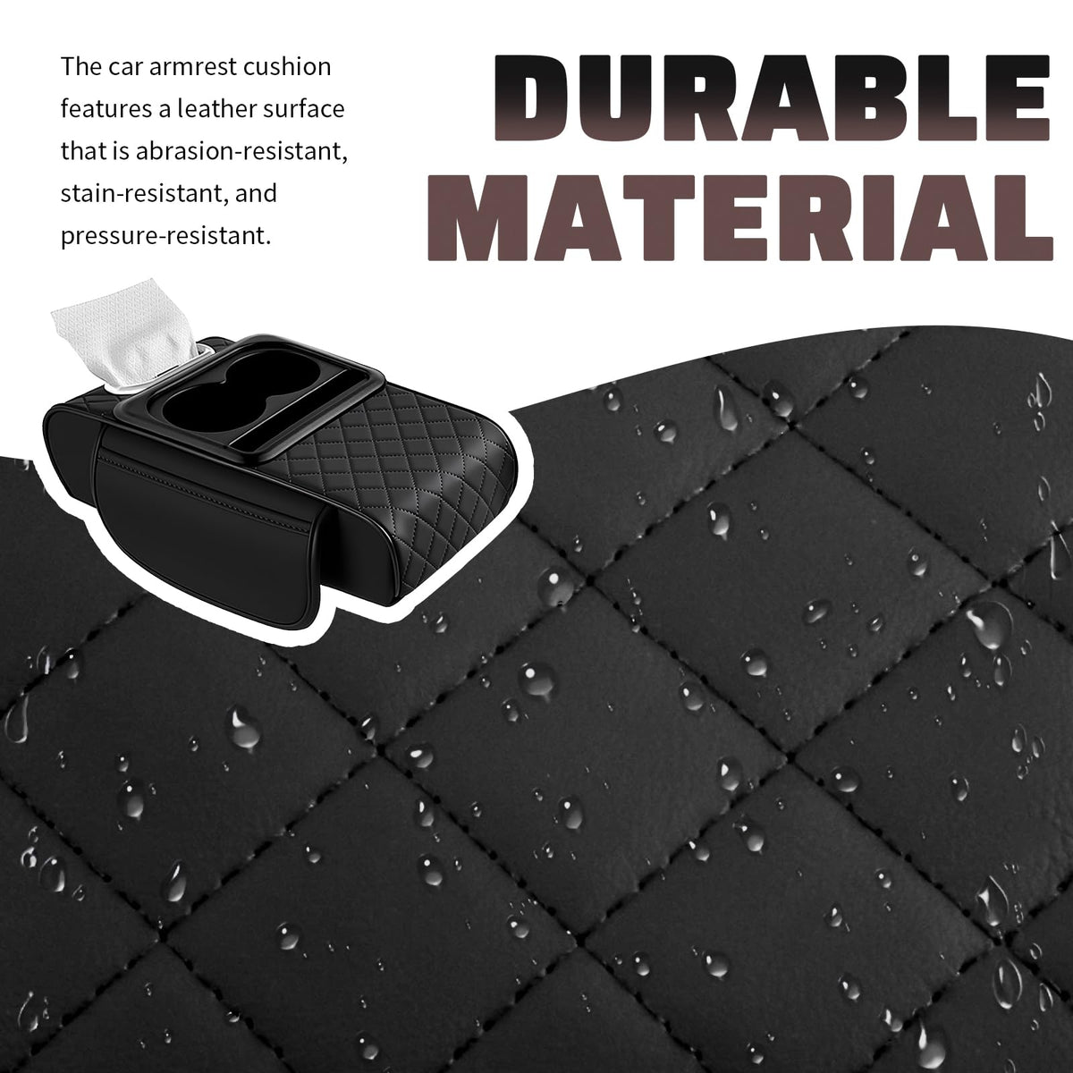 VKQTS installed in car wide shot improving comfort and cabin organization