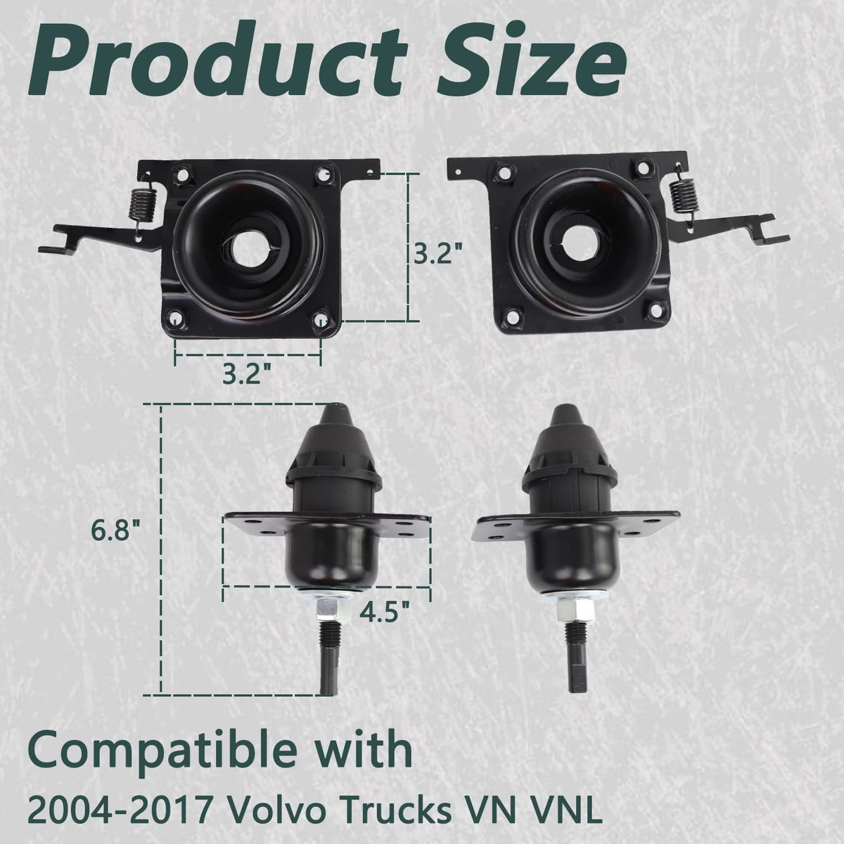 VKVXCLON detail of driver-side lower latch demonstrating sturdy construction and secure fit