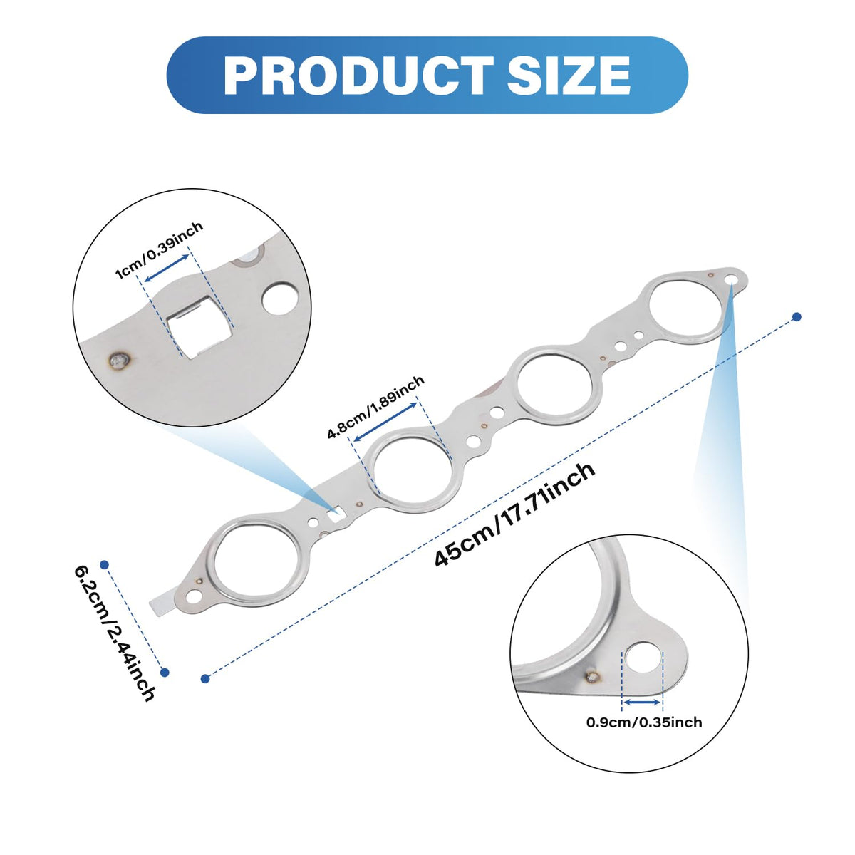 VKVXCLON product label displaying OE numbers, ensures compatibility with OEM references