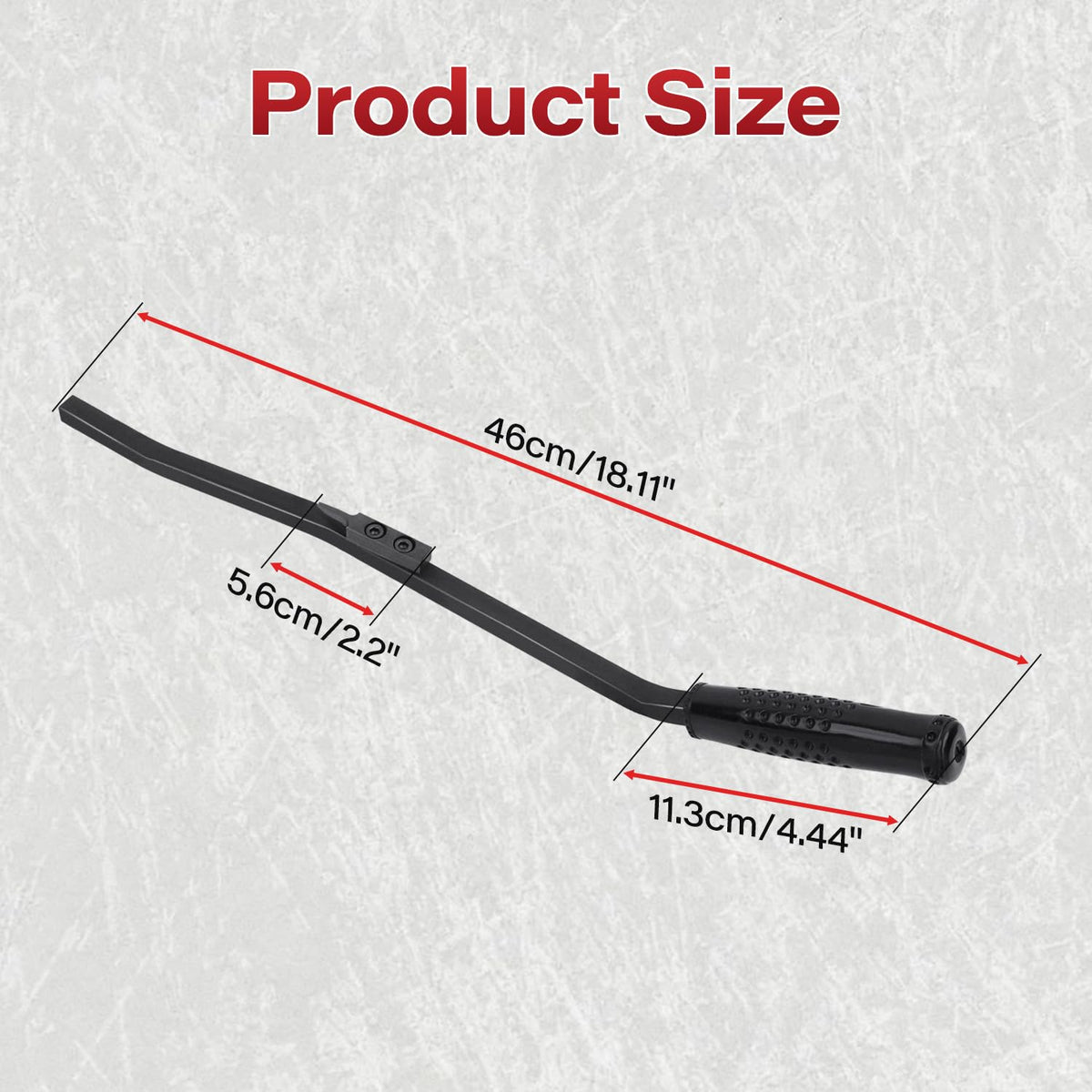 VKVXCLON carbon steel finish texture highlighting corrosion resistance and durability