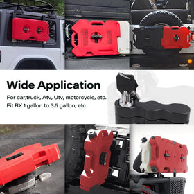 VKVXCLON mount installed on rooftop rack providing stable transport