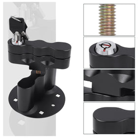 VKVXCLON pack mount attached to swingout offering theft deterrence