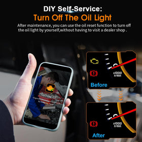 vLinker iCar2 plugged into car OBD port demonstrating easy installation benefit