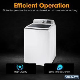 VNAPARTS suspension rod installed inside a Samsung washer showcasing restored stability