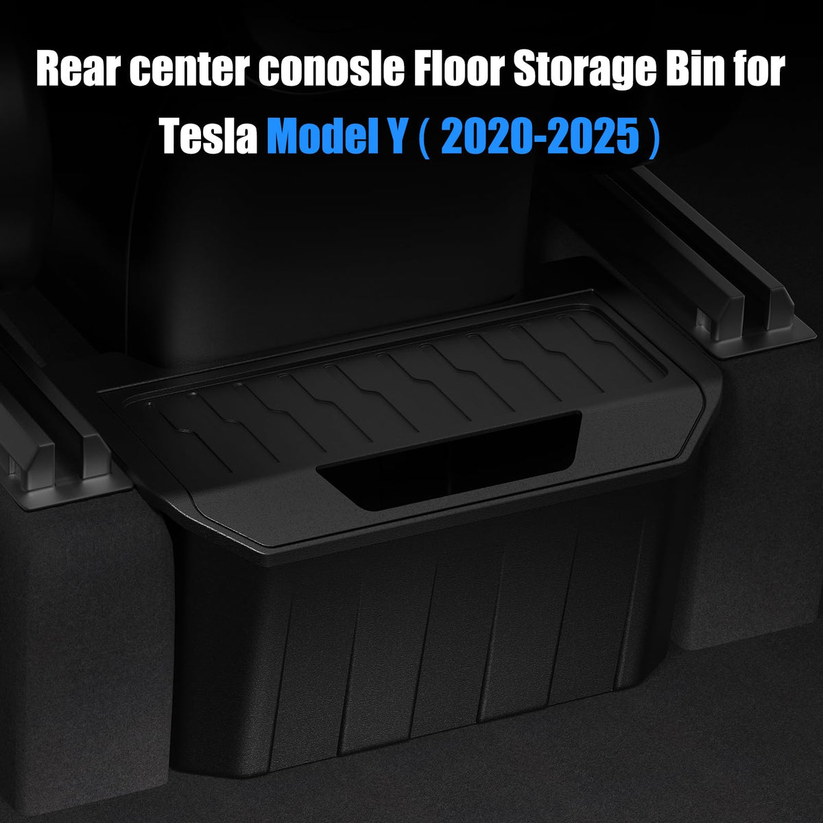 vnkesno organizer installed in Model Y backseat, increases storage