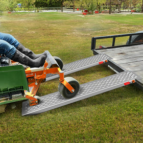VNN shed entry lifestyle scene showing easier equipment storage