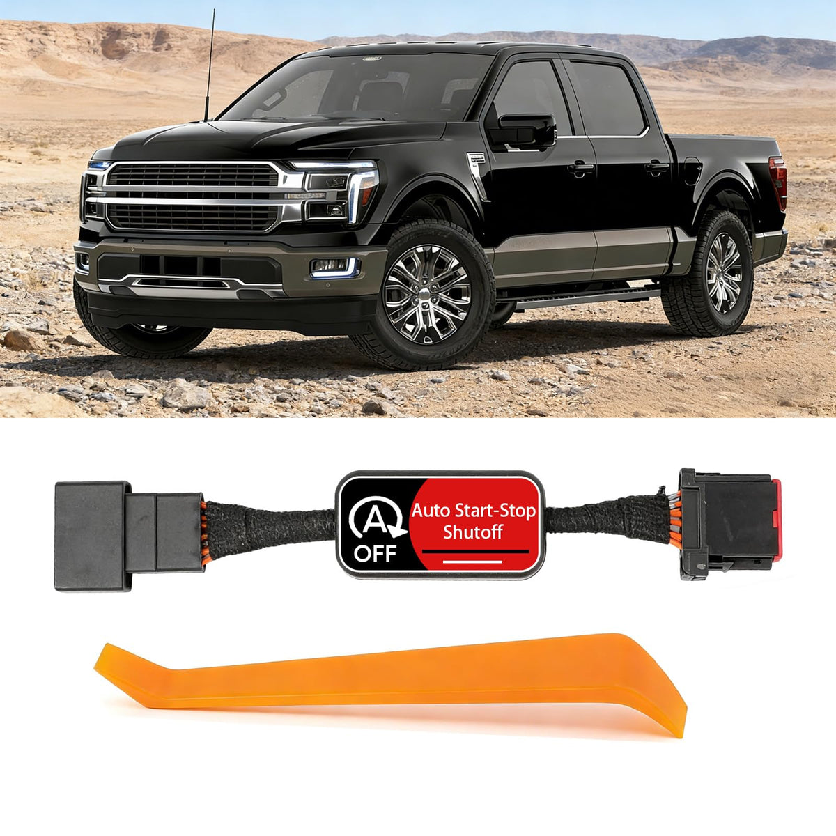 VNVNMV front packaging for Ford F150 showing complete kit and instructions benefit clear contents