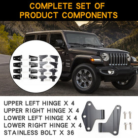 VODCACA lifestyle Jeep on trail with doors fitted showcasing reliable performance