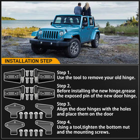 VODCACA side profile comparing door alignment before and after for better seal