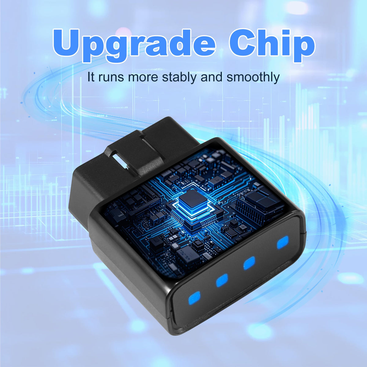 VOFONO status LED illuminated indicating active disabler and user confidence benefit