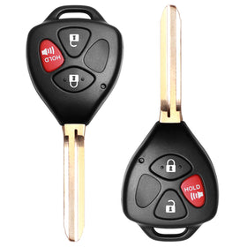 VOFONO front view of remote key fob showing buttons and branding, clear replacement benefit