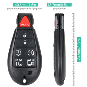 VOFONO key fob placed in vehicle console demonstrating fit and convenience