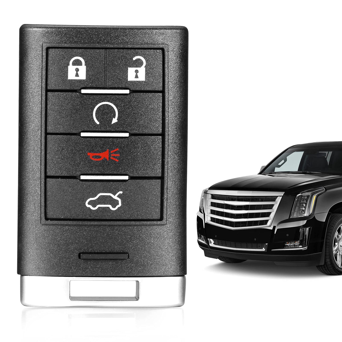 VOFONO key fob near car door showing convenient remote access benefit