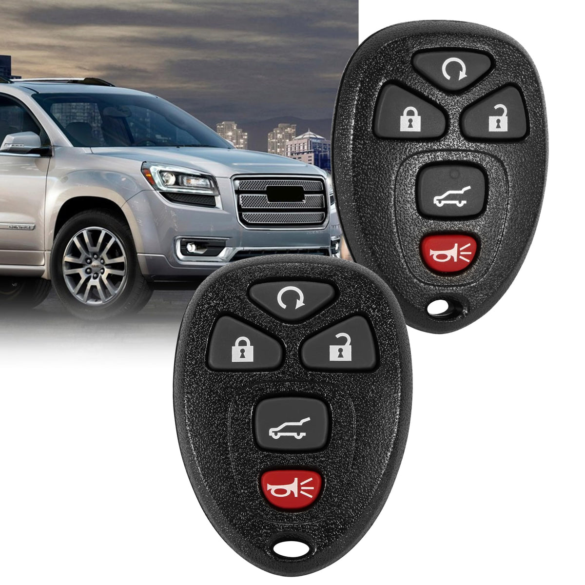 VOFONO key fob sitting in car cupholder showing practical everyday use