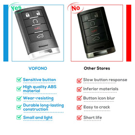 VOFONO paired with a cut key blade demonstrating ready-to-cut compatibility