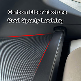 Volcaner carbon fiber texture closeup showing durable scratch resistance