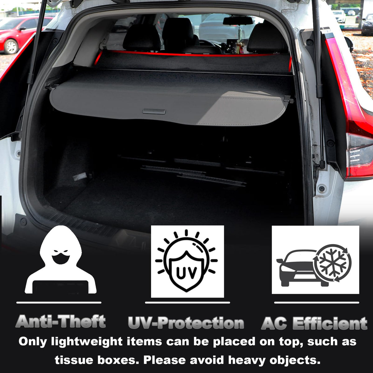 Volcaner installed in CRV hybrid trunk blending style and protection