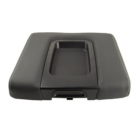 Volinsya front view armrest cover showing neat fit and renewed console appearance