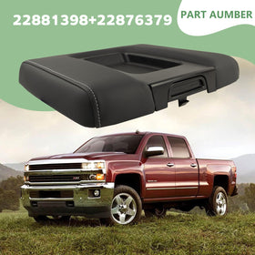 Volinsya installed armrest cover in vehicle showing improved comfort and style