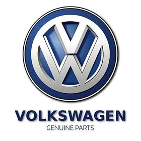 Volkswagen emblem size and mounting detail demonstrating easy direct-replacement benefit