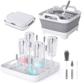 Volnamal front view showing basin with lid for compact bottle care