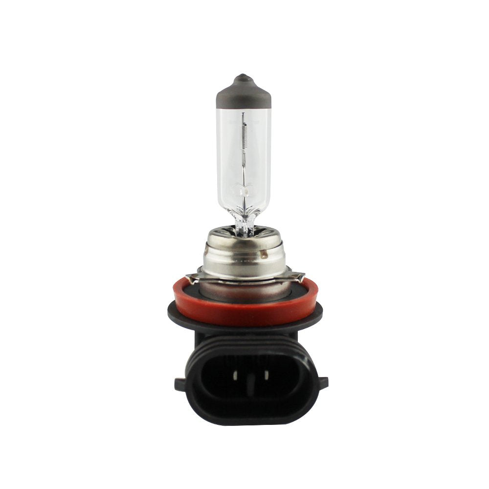 Voltage Automotive H11 bulb close-up of filament delivering focused beam control
