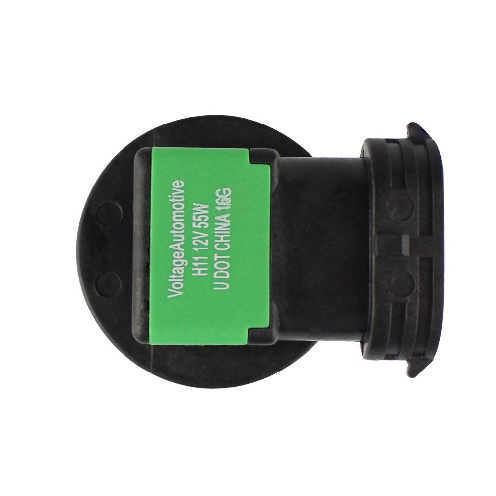 Voltage Automotive H11 installed in a headlamp improves night road visibility